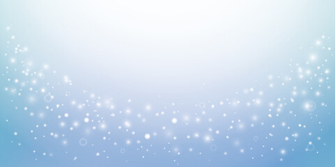 美しい泡 清潔感のあるイメージ 背景素材 横長 A3 比率 下部に装飾 Wall Mural Pp7