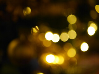 Christmas and New Year decoration pictures  Beautiful in the night.