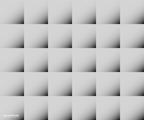 Black and White color abstract squares background, web design, greeting card, gray background, Eps 10 vector illustration