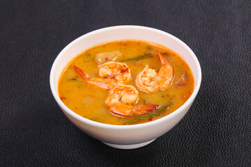 Famous Thai Tom Yam soup