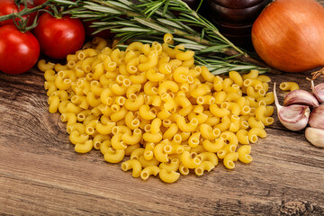 Raw Italian wheat pasta - Chifferi rigati