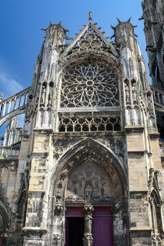 Dieppe. Eglise Saint-Jacques. Seine-Maritime. Normandie	