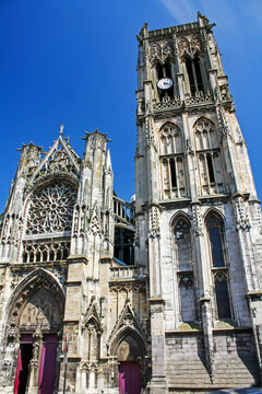 Dieppe. Eglise Saint-Jacques. Seine-Maritime. Normandie	
