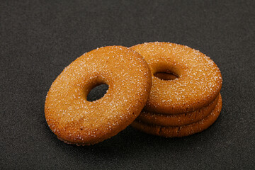 Sweet and crispy ginger cookies