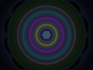 Imaginatory fractal background Image