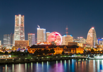 横浜ベイエリア　夜景