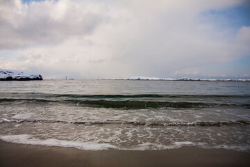 Winter in Lofoten Islands, Northern Norway