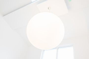 Ceiling ball lamp interior