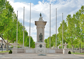 Memory Monument for soldiers killed in World Wars Narbonne France