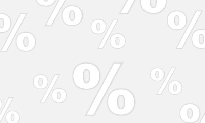 Vector image of the percent sign