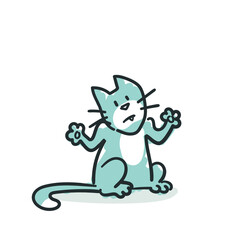 Blue Cat: No idea (No. 3)