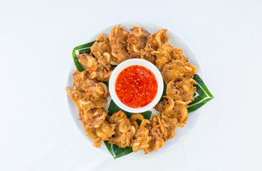 Fried Shrimp with Seafood Sauce