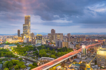 Osaka, Japan cityscape