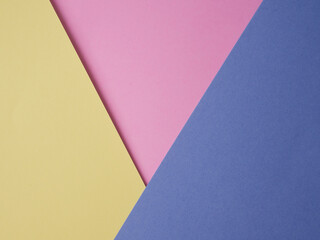 Multi-color background composition of cardboard of different colors postcard