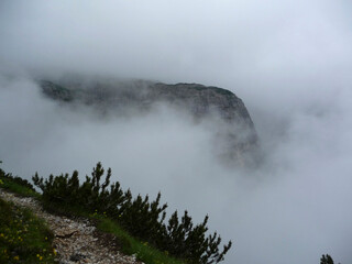Bocchette mountain tour, Brenta, Dolomites, Italy