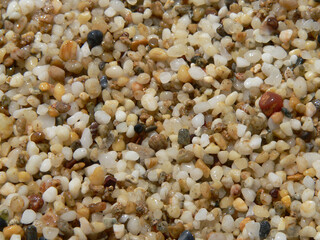 background from a coarse sand