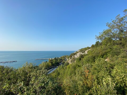Duino - Aurisina Sistiana Portopiccolo zwischen Venedig und Triest in der N&auml;he von Monfalcone Grado und Bibione - Rilke Wanderweg zum Schloss