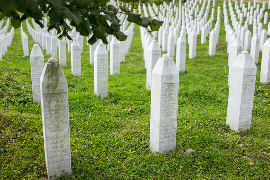 Srebrenica Memorial Center For War Crimes Victims Commited In Bosnian War