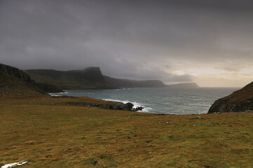 Neist Point on the Isle of Skye in Scotland