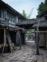  The Hengdian’s world studio for shooting film studio, The traditional ancient village Chinese screen in the hengdian studio is largest studio in the world.