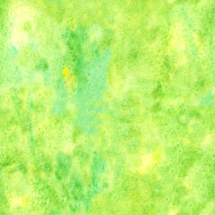 Fototapeta na wymiar Green abstract watercolor texture background. Green Seamless Background.