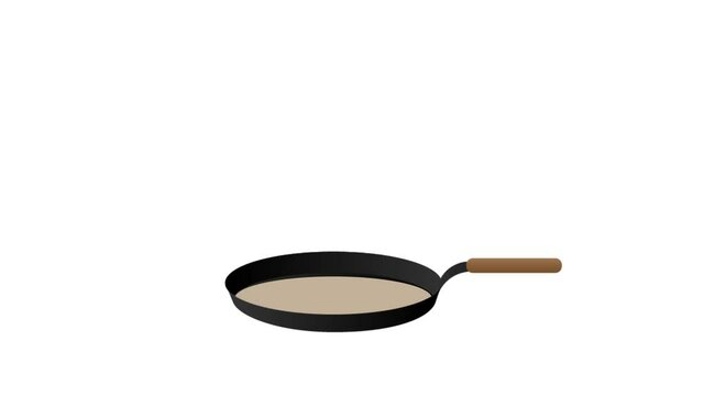 cr&ecirc;pe animation vecteur