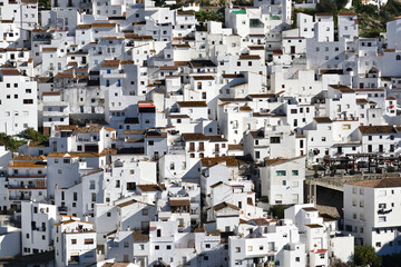 beautiful white village, Casares, Spain 