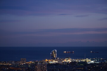 Obraz premium Vistas panorámicas de Barcelona