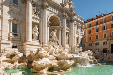 Naklejka na ściany i meble Fontana di Trevi in Rome