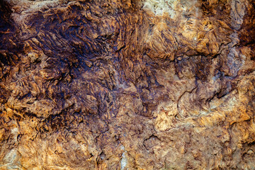 Beautiful image of very ancient  prehistoric stone wall texture background.. Horizontal image.