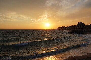 Atardecer en el Maresme, Vilassar de Mar