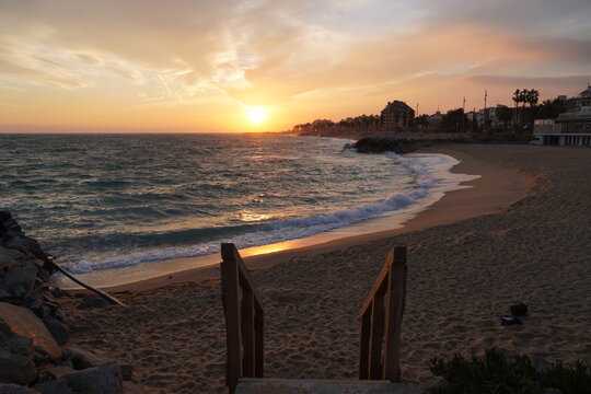 Atardecer En El Maresme, Vilassar De Mar