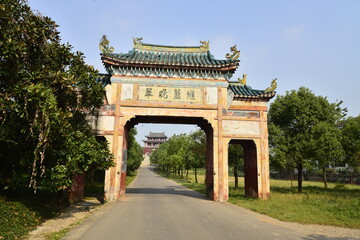 Chinese ancient gate