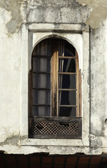Details of arabic architecture in the old medina of Tangier.Morocco