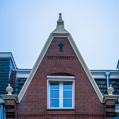 Obraz premium Detail of a building with architectural ornament 