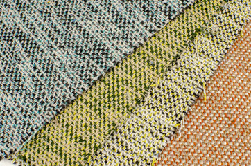 manufactory multicolored tweed fabric texture