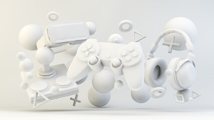 Gamer equipment © MclittleStock