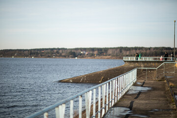bridge over the river