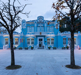 Colindres Town Hall, Marismas de Santoña, Victoria and Joyel Natural Park, Colindres, Cantabria, Spain, Europe