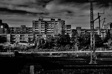 Haus in Grau 
