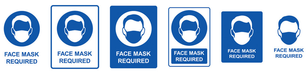 PANNEAU MASQUE OBLIGATOIRE simple