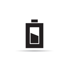 battery icon vector illustration