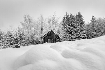 Allgäu - Stadel - Winter - Ofterschwang - Chalet - urig