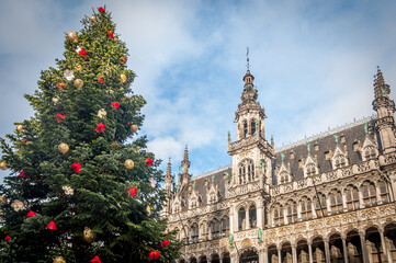 Noël sur la Grand Place de Bruxelles