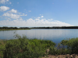 Lago espejado.