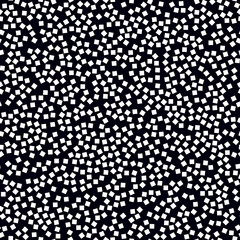 Terrazzo. Square. Black and white. Terrazzo flooring vector seamless pattern in dark colors. The texture of the floors is in the classic Italian style.