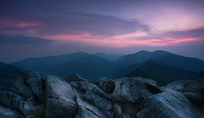 sunset in the mountains © Sieku Photo