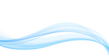 グラデーションの波線、背景素材