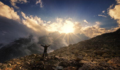 sunset in the mountains © Sieku Photo