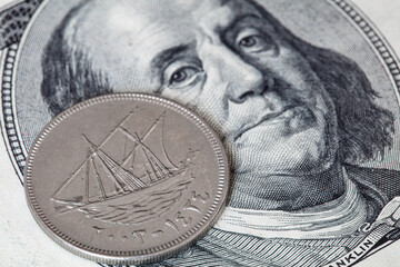 100 fils on 100 dollar